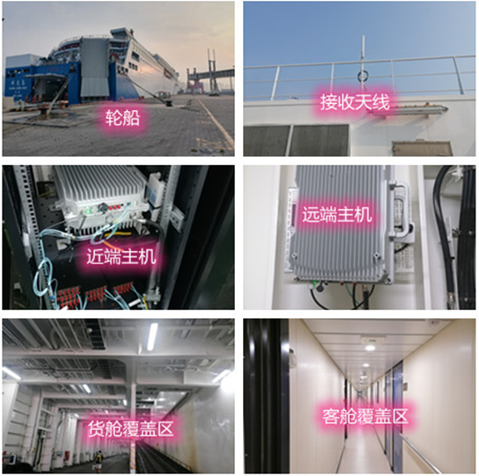  金凤海上游轮轮船渔船覆盖案例